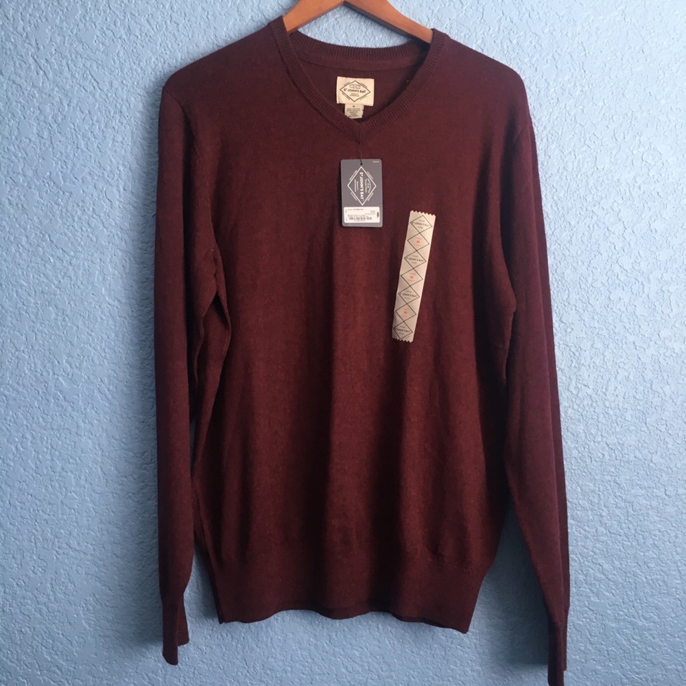 St. John’s bay mens Long Sleeve v neck sweatshirt